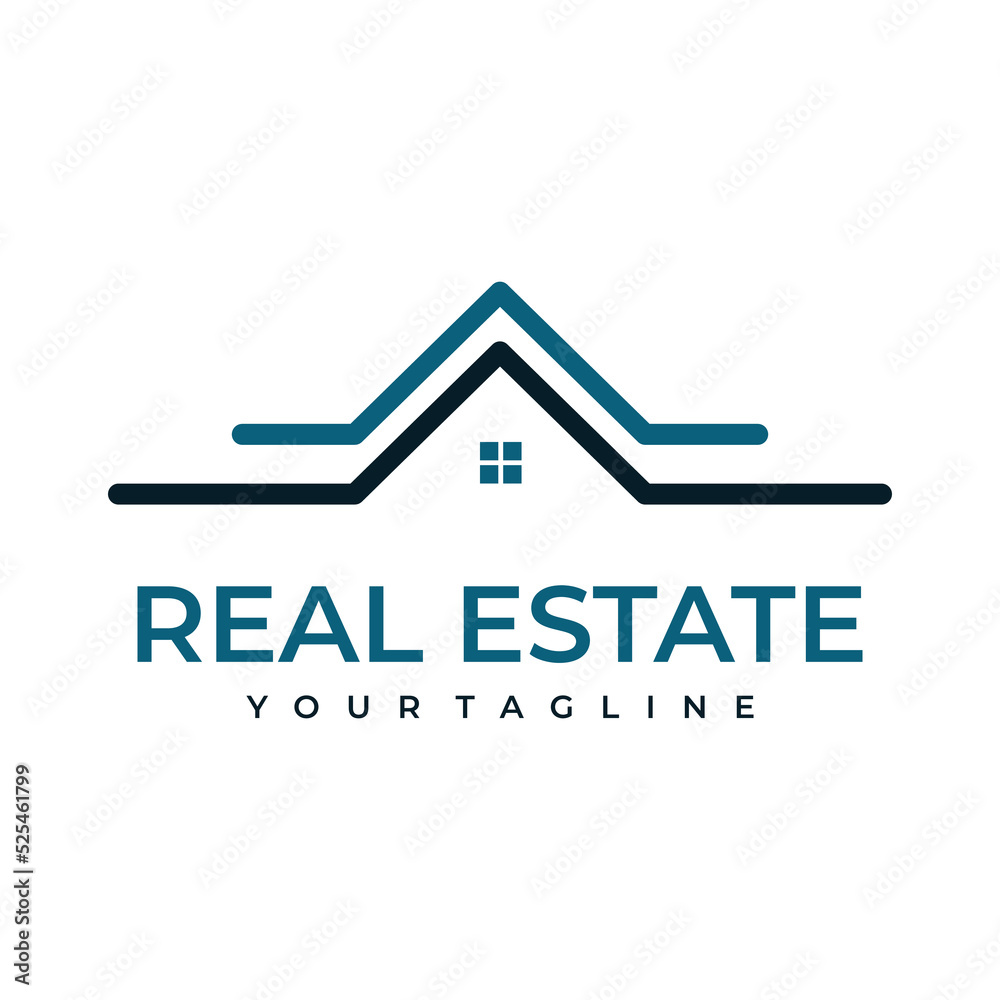 real estate logo vector design template real estate logo vector design template