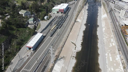 Metro Trains in Los Angeles  photo