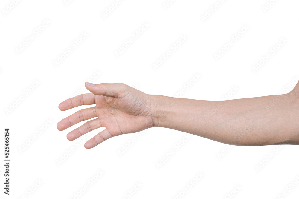 Closeup of male hand showing gesture sign on transparent background - PNG format. Closeup of male hand showing gesture sign on transparent background - PNG format.