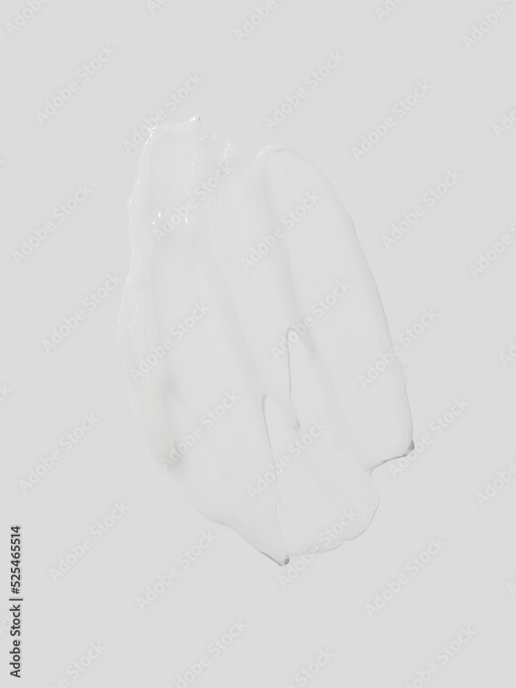 skincare cream face serum lotion transparent white texture of different shapes and sizes on white grey background top view close up skincare cream face serum lotion transparent white texture of different shapes and sizes on white grey background top view close up
