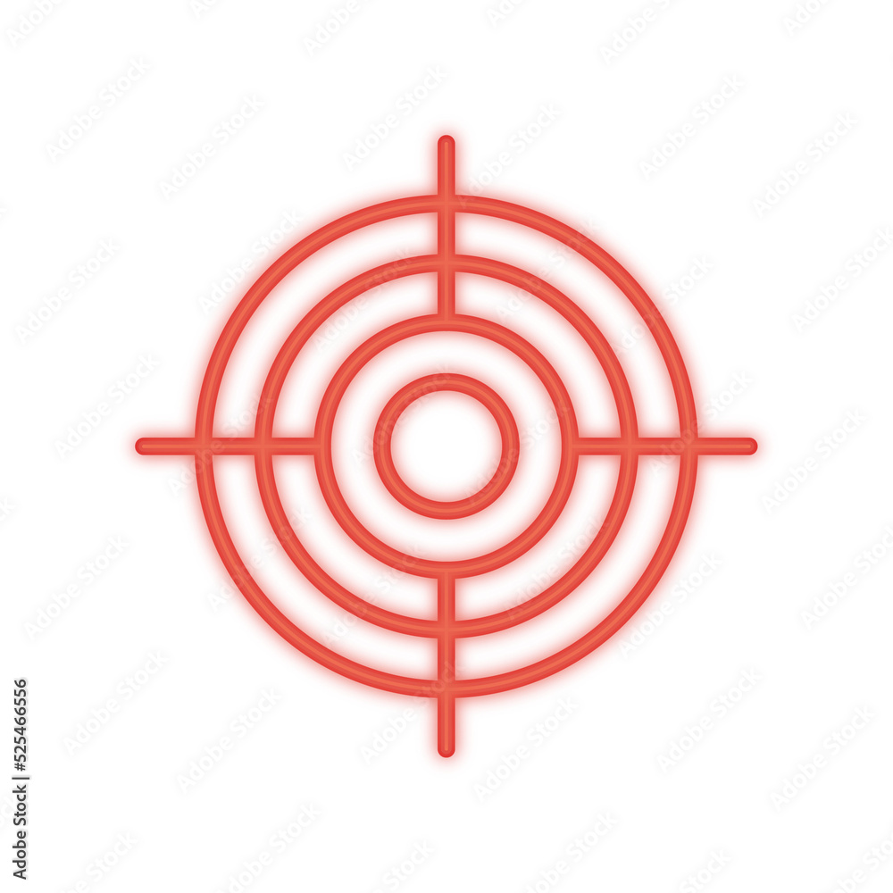 target neon icon target neon icon