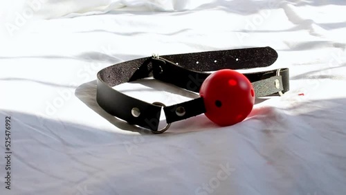 bdsm sex play gag zoom in
