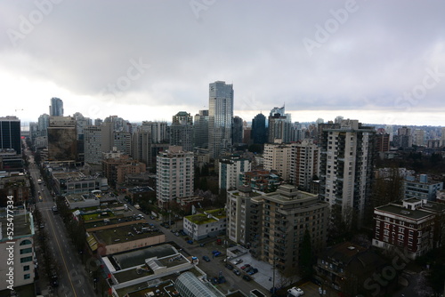 Aerial City Urban Buildings Skyline Daytime Clear city streets  © Alex