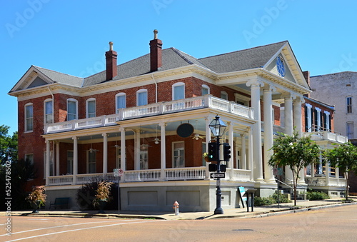 Tableau sur toile Villa in the Town Natchez, Mississippi
