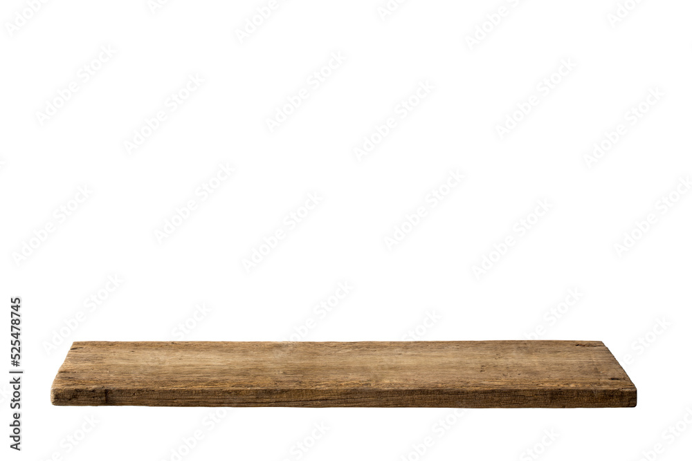 Abstract Natural wood table texture isolated on white background : Top view of plank wood for graphic stand product, interior design or montage display your product Abstract Natural wood table texture isolated on white background : Top view of plank wood for graphic stand product, interior design or montage display your product