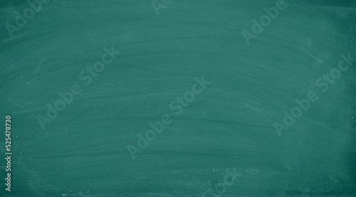 Abstract Green Chalk rubbed out on blackboard for background. texture for add text or graphic design. Education concepts school.