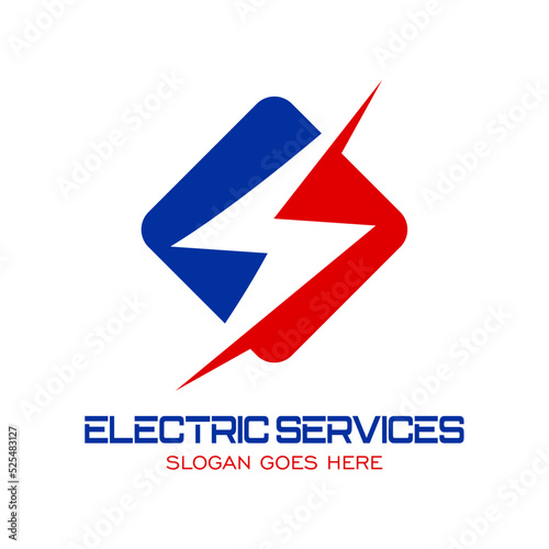 Electric Service Solutions Logo Vector