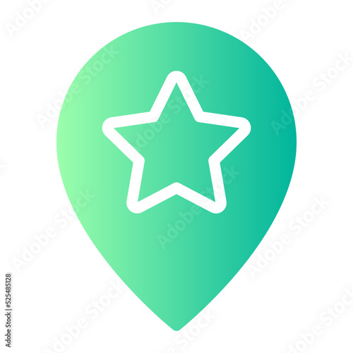 favourite gradient icon