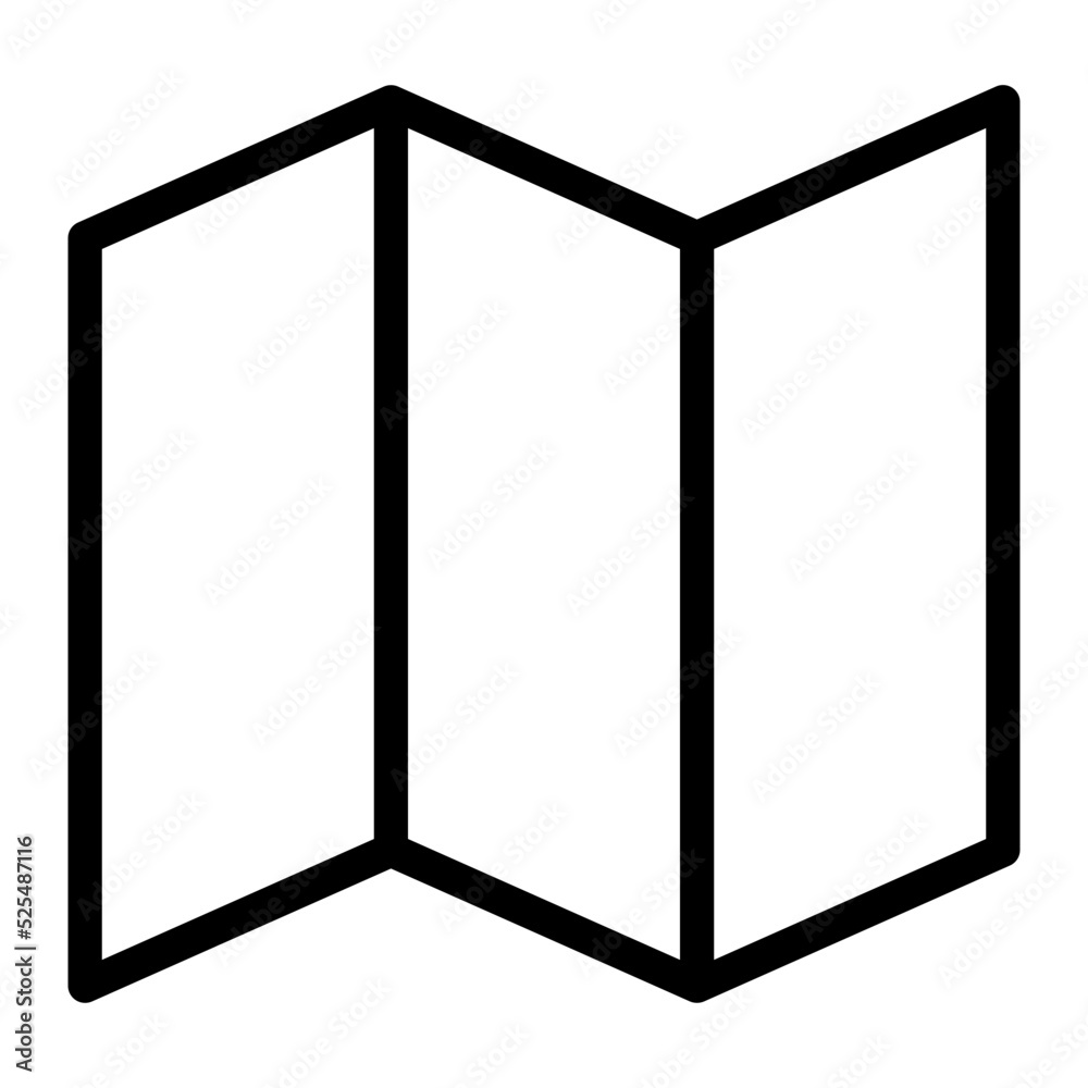 map line icon map line icon