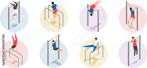 Isometric Workout Compositions Set