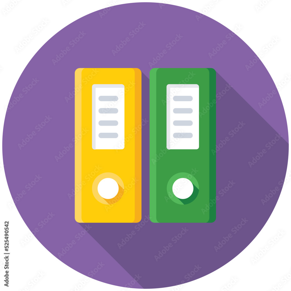 Arch Files Flat Colored Icon Arch Files Flat Colored Icon