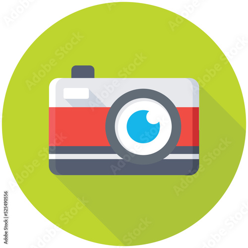 Camera Flat Colored Icon