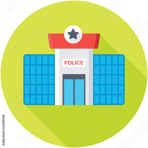 Clinic Flat Colored  Icon