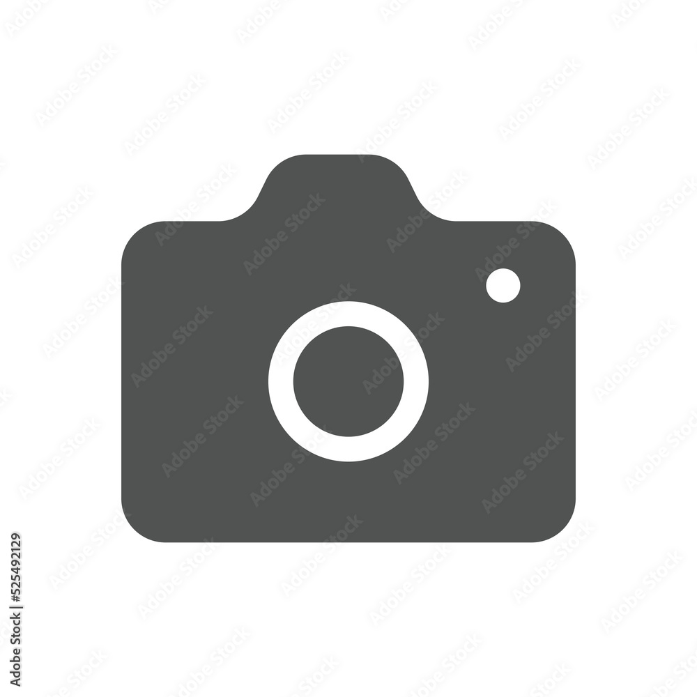 camera icons Vector illustration. Photo camera symbol for SEO, Website and mobile apps.
