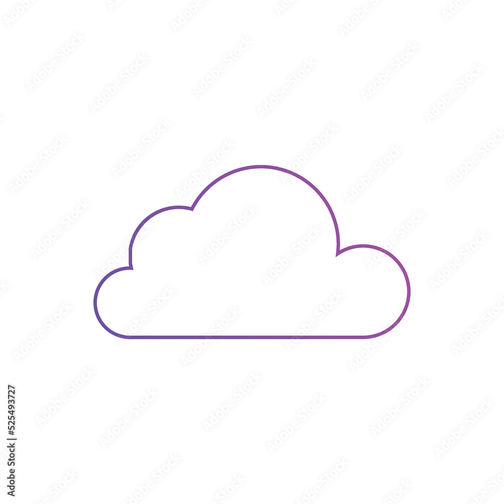 Cloud icon Vector illustration. Cloud symbol for SEO, Website and mobile apps gradient color
Cloud icon Vector illustration. Cloud symbol for SEO, Website and mobile apps gradient color