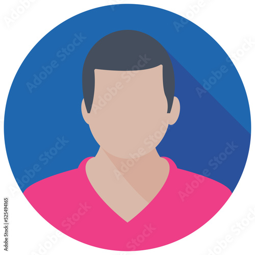 Laborer Flat Colored Icon