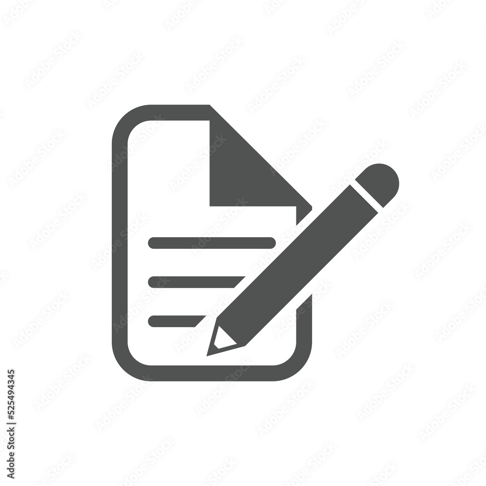 Copyrighting icons Vector illustration. Copywriting icons for SEO and website