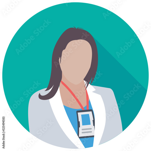 Secretary Flat Colored Icon