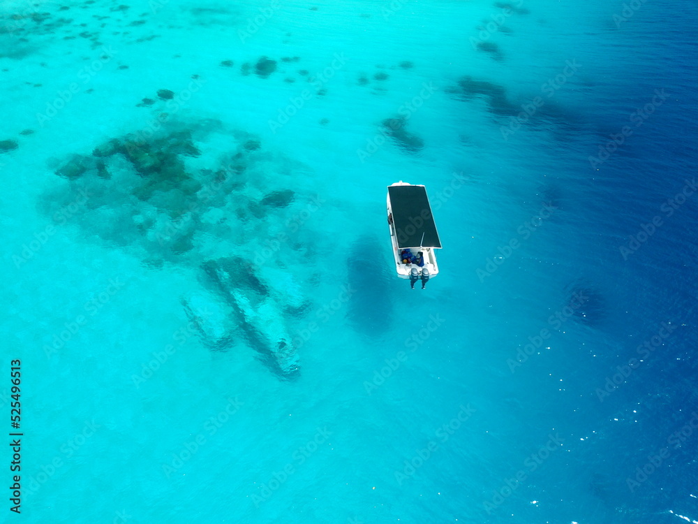 Fototapeta premium Bikendrik island resort in Majuro, Marshall islands