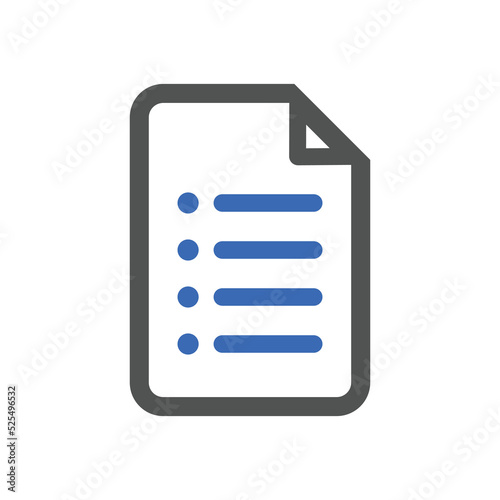 Document  icons Vector illustration. Paper document page symbol for SEO and website © creativeKawsar