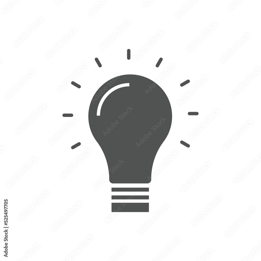 Creative idea icon vector illustrations. for SEO and websites. Light bulb, Solution, lamp icon Creative idea icon vector illustrations. for SEO and websites. Light bulb, Solution, lamp icon