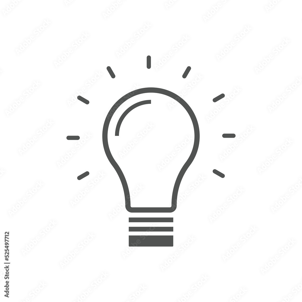 Creative idea icon vector illustrations. for SEO and websites. Light bulb, Solution, lamp icon Creative idea icon vector illustrations. for SEO and websites. Light bulb, Solution, lamp icon