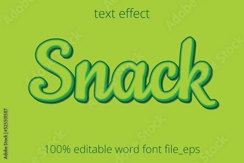 text effect grenn