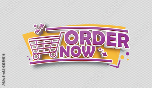 Order Now Vector File EPS

