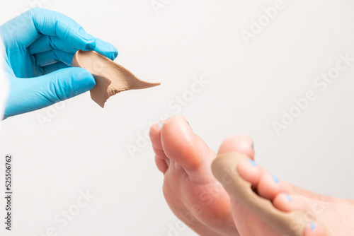 Photography Procedure in podiatry clinic