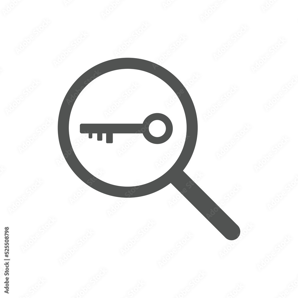 market research icon vector illustration. Market Analysis icon. Used for SEO or websites