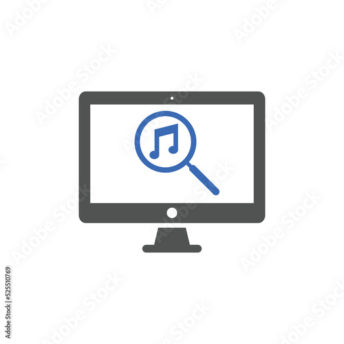 music search icons