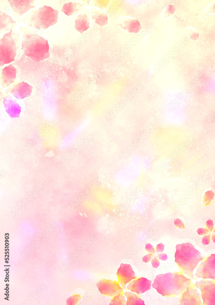 桜の背景-縦1 桜の背景-縦1