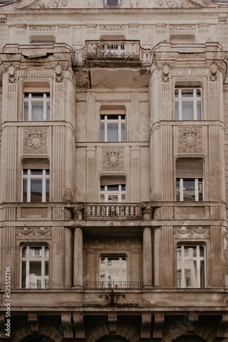 Canvas Print Facade of a building