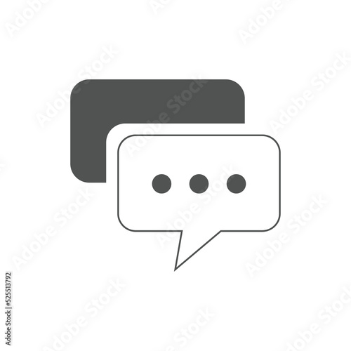 Online chat icons. Used for e-commerce, SEO and web design. 