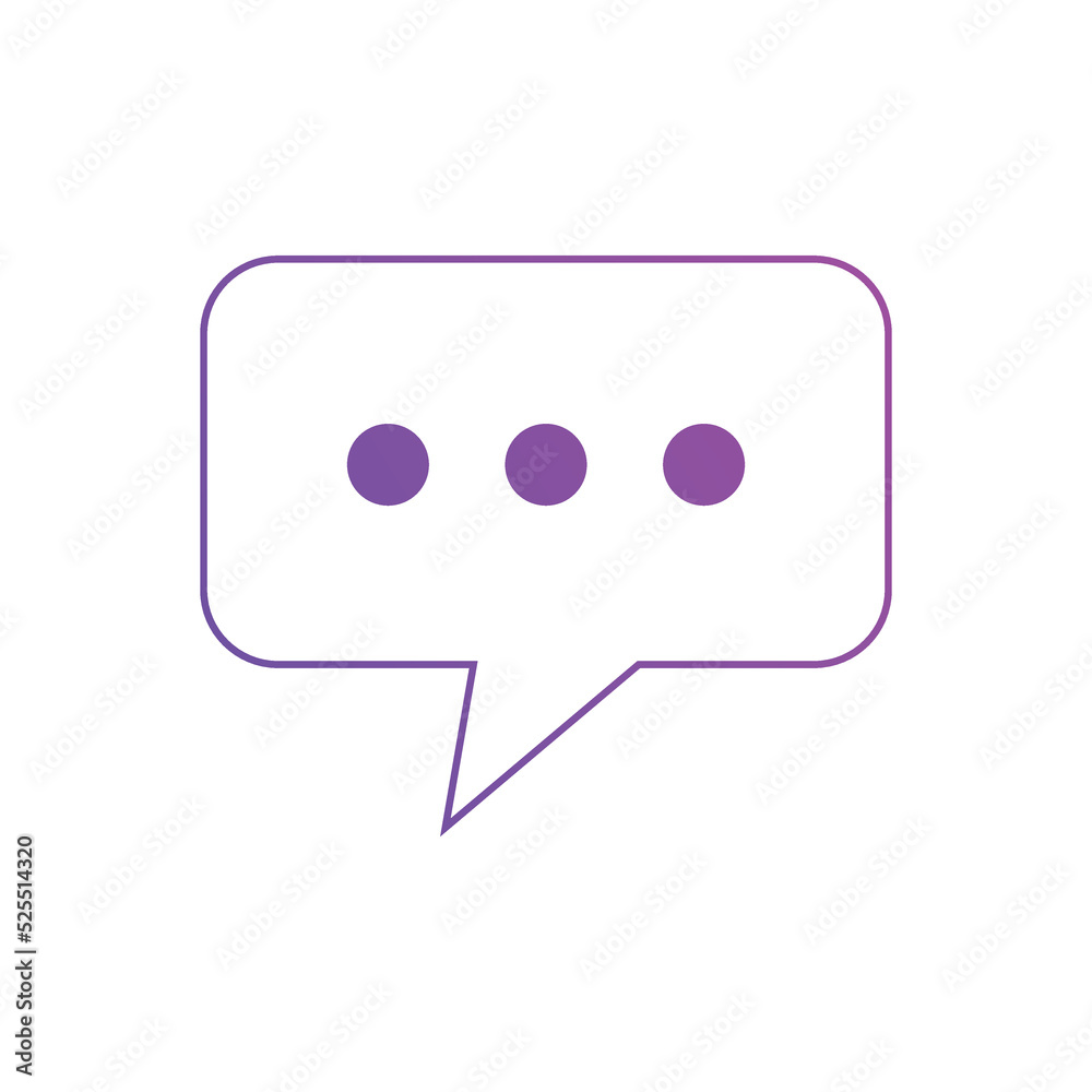 Online chat icons. Used for e-commerce, SEO and web design gradient color Online chat icons. Used for e-commerce, SEO and web design gradient color