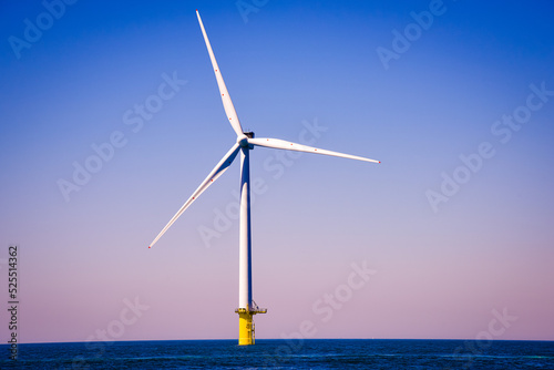 wind turbine in the sea