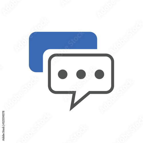Online chat icons. Used for e-commerce, SEO and web design. 