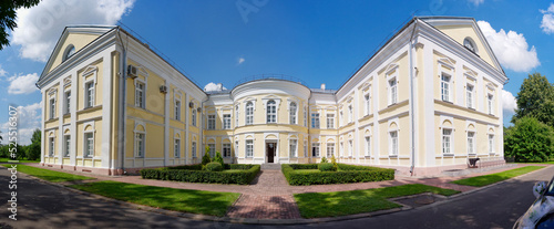 Mogilev, BELARUS - August 6, 2022: PALACE OF PRINCE POTEMKIN IN KRICHEV