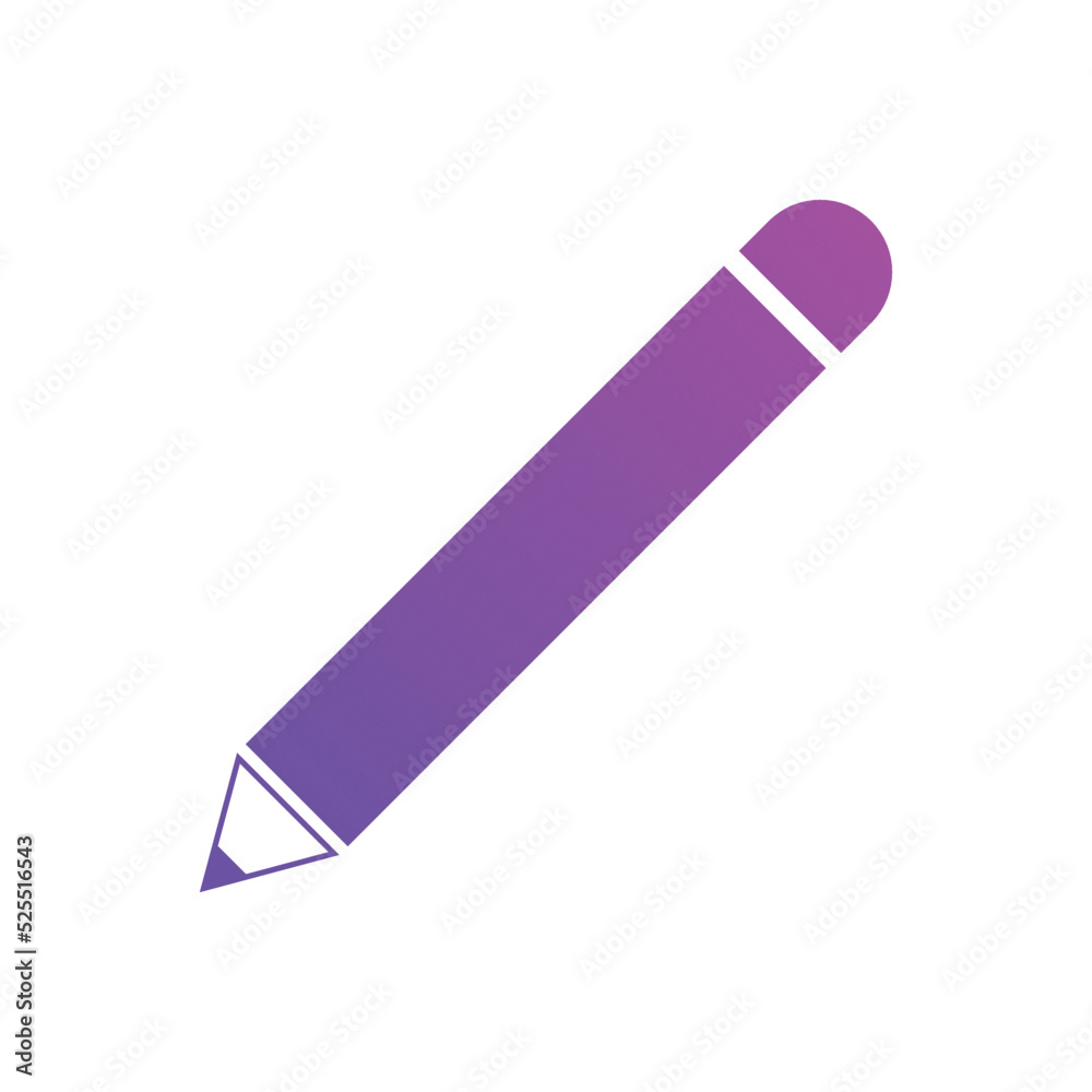 Pen, pencil icons. Drawing tools icon gradient color Pen, pencil icons. Drawing tools icon gradient color