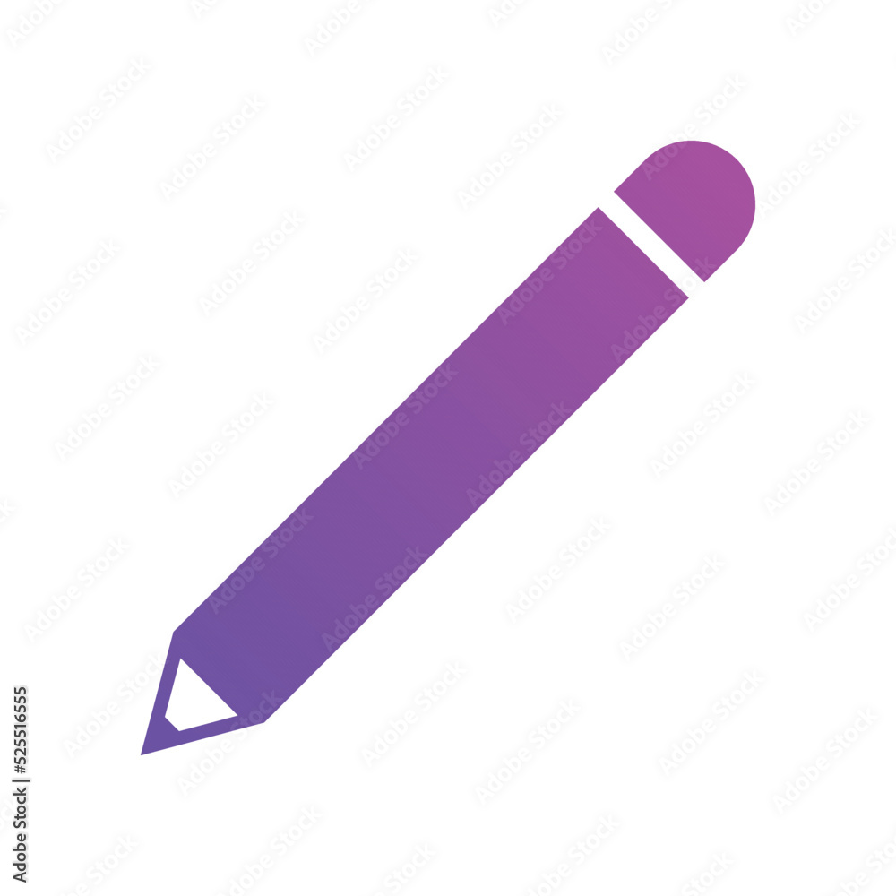 Pen, pencil icons. Drawing tools icon gradient color Pen, pencil icons. Drawing tools icon gradient color