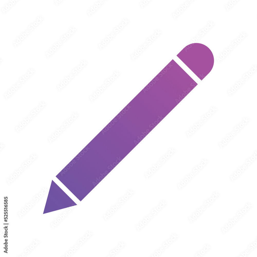 Pen, pencil icons. Drawing tools icon gradient color Pen, pencil icons. Drawing tools icon gradient color