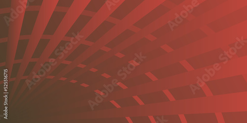 Red background with diagonal lines. Gradient red background. Vector illustration