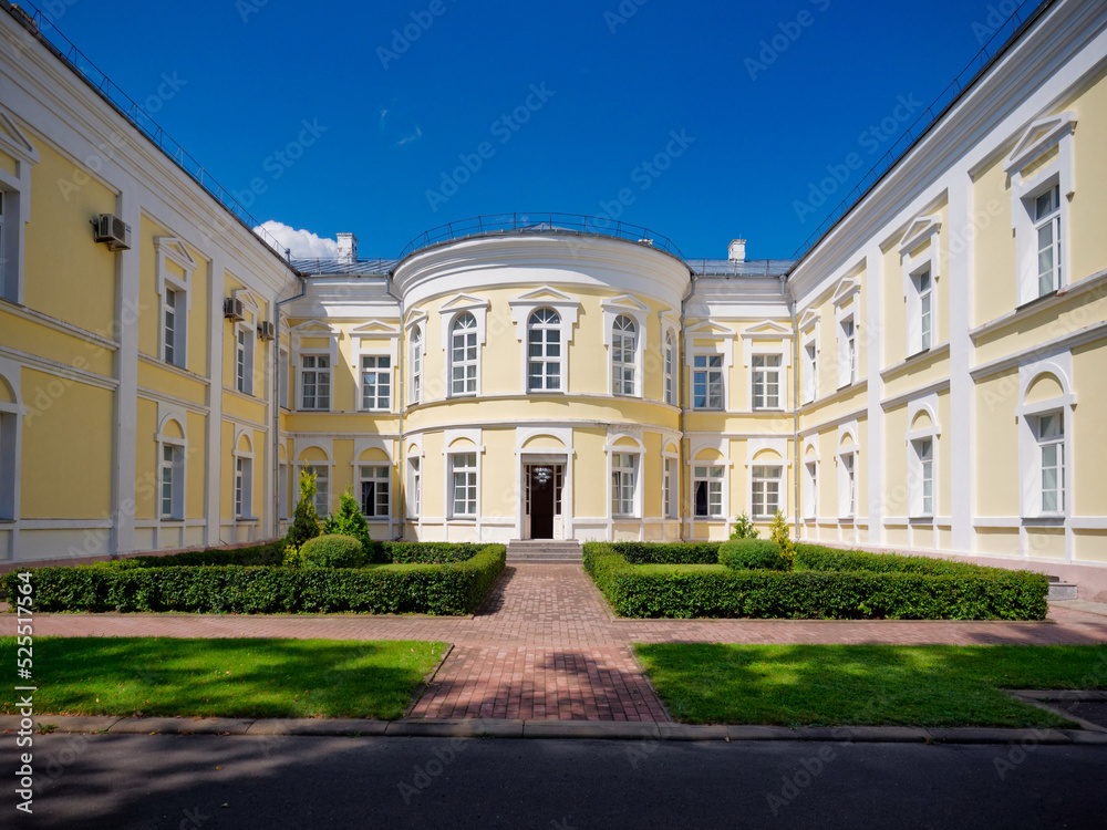 Mogilev, BELARUS - August 6, 2022: PALACE OF PRINCE POTEMKIN IN KRICHEV