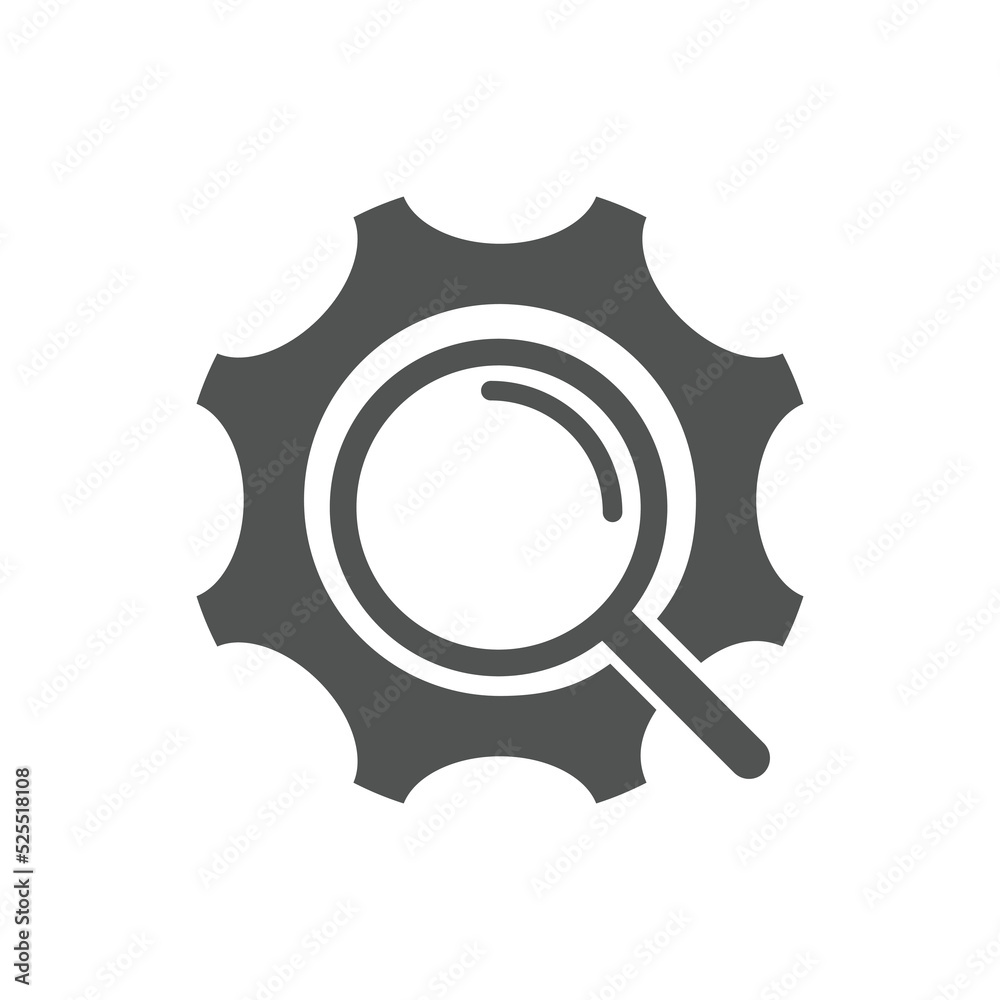 SEO, development, internet marketing icons. Search Engine icon