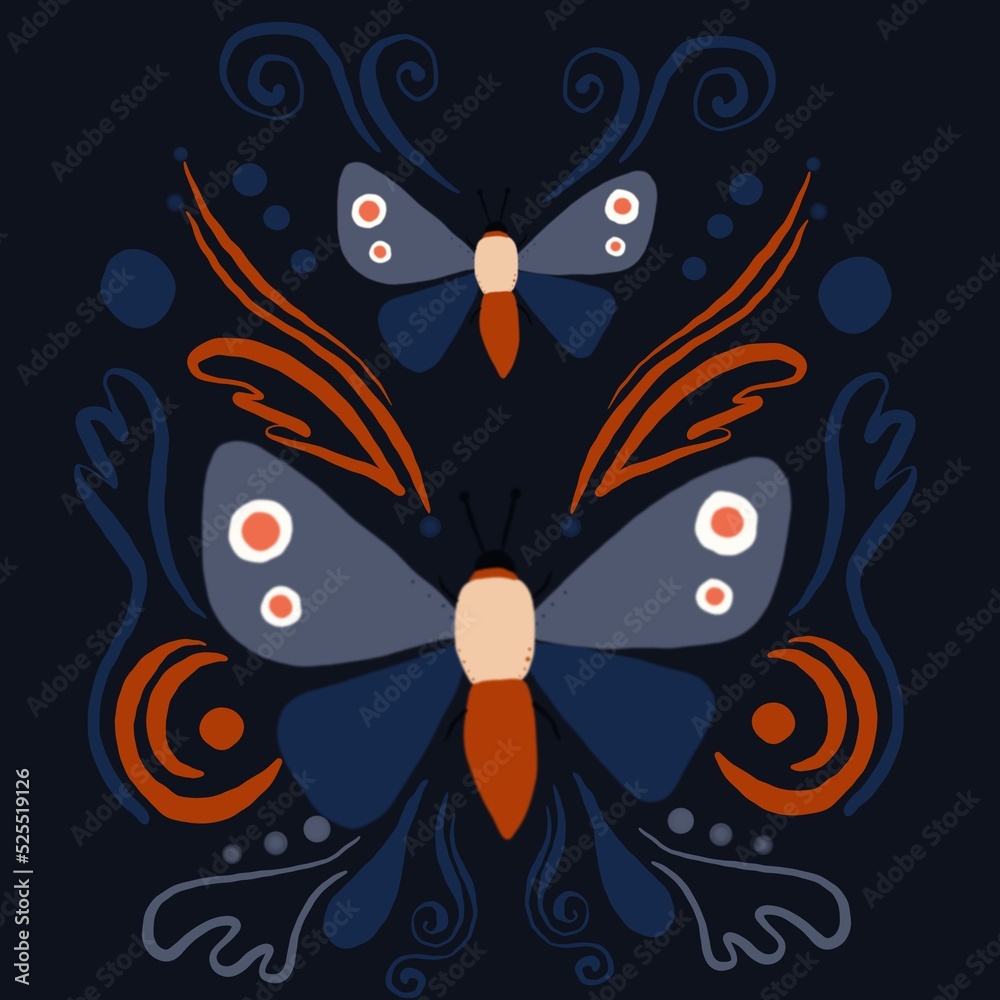 Abstract and unusual butterflies Abstract and unusual butterflies