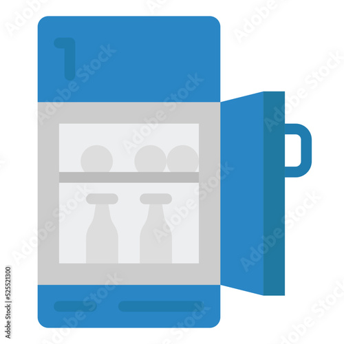 fridge flat icon