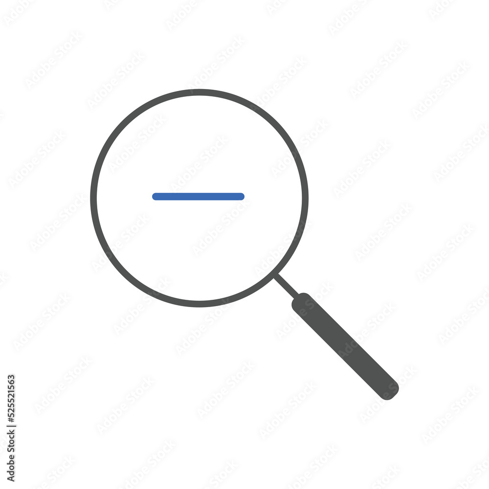 zoom out line icons. Magnifying glass zoom in plus sign. Used for SEO or websites zoom out line icons. Magnifying glass zoom in plus sign. Used for SEO or websites