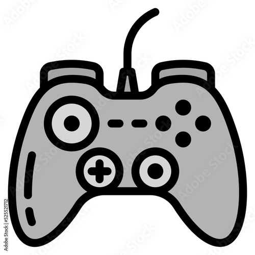 joystick line icon