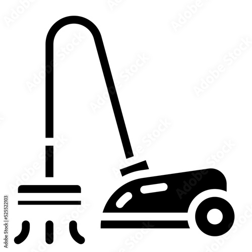 cleaner glyph icon