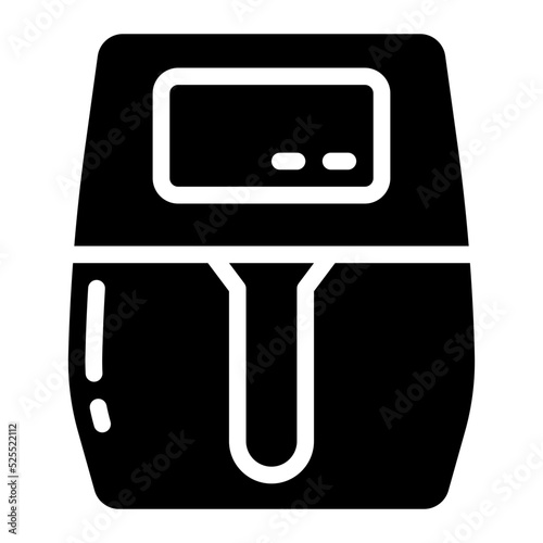 cooker glyph icon